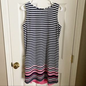 Halogen Striped Tank Dress